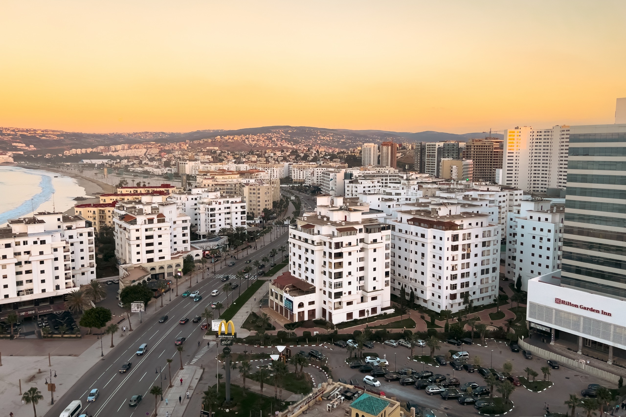 Tangier waterfront